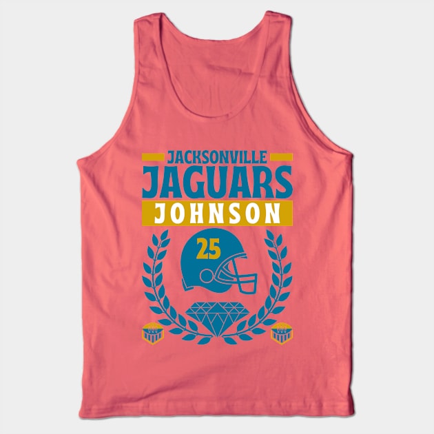 Jacksonville Jaguars Johnson 25 Edition 2 Tank Top by Astronaut.co